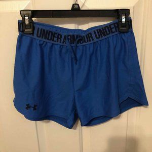 XS Under Armor Blue Athletic Shorts